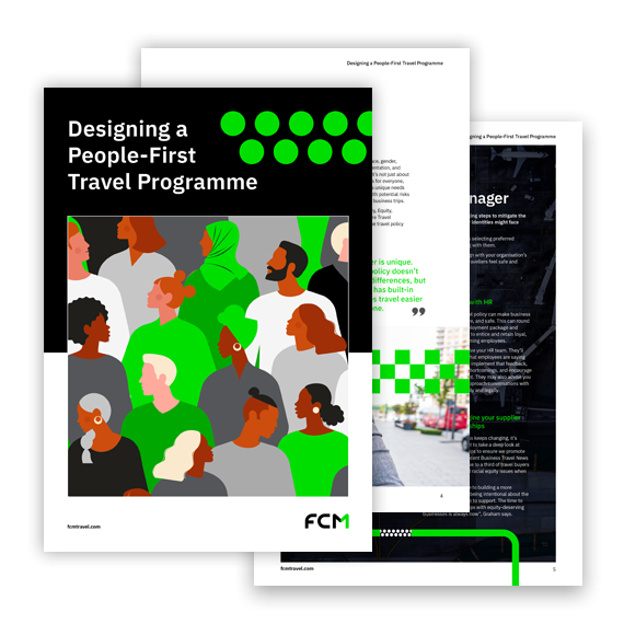 People first travel programme white paper front cover